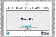 Wedi Shower system
