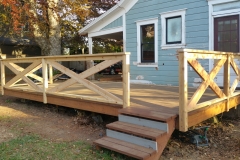 Cedar Custom deck 2