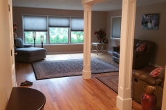 Living room reno