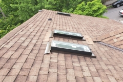 Custom skylights installation