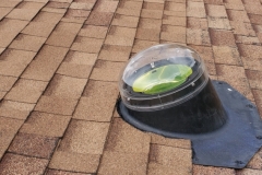 Round tubular custom skylights installation
